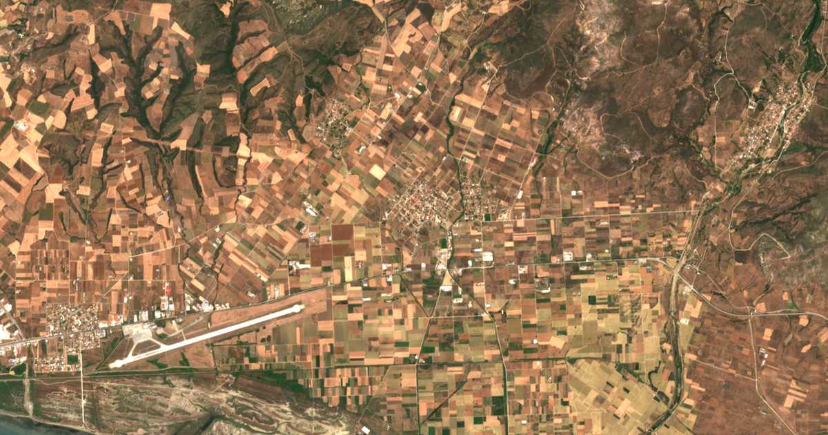 Carte satellite de Ánthia