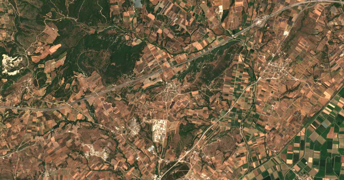 Carte satellite de Kavissós