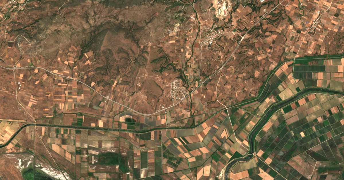 Carte satellite de Monastiráki