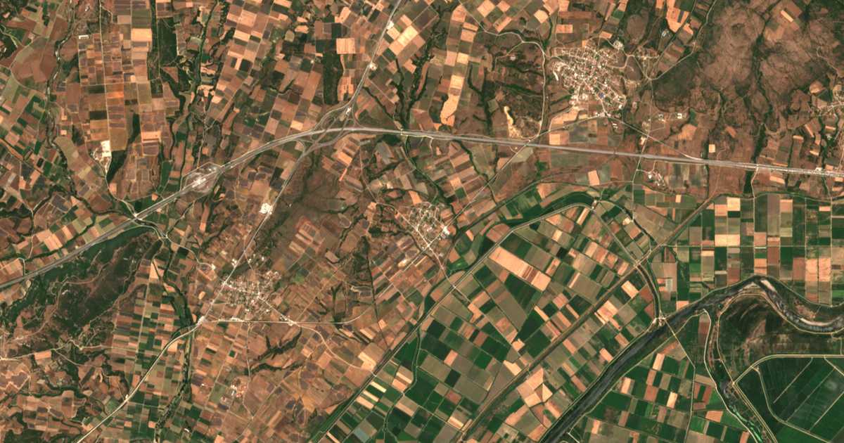 Carte satellite de Vryssoúla
