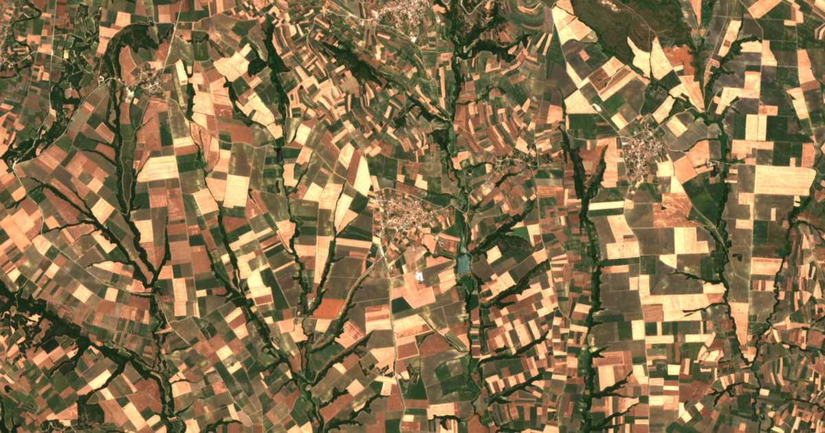 Carte satellite de Dóxa