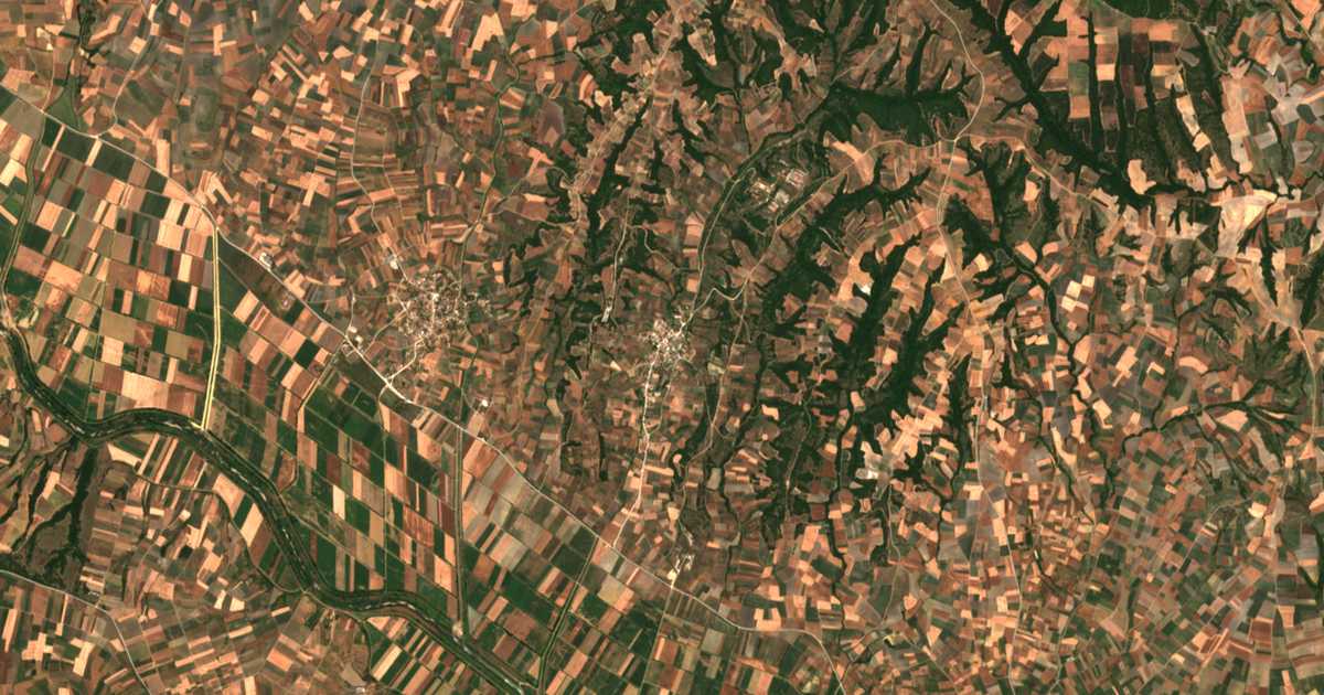 Carte satellite de Karotí