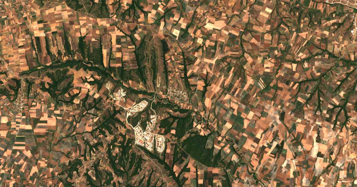 Carte satellite de Lagós