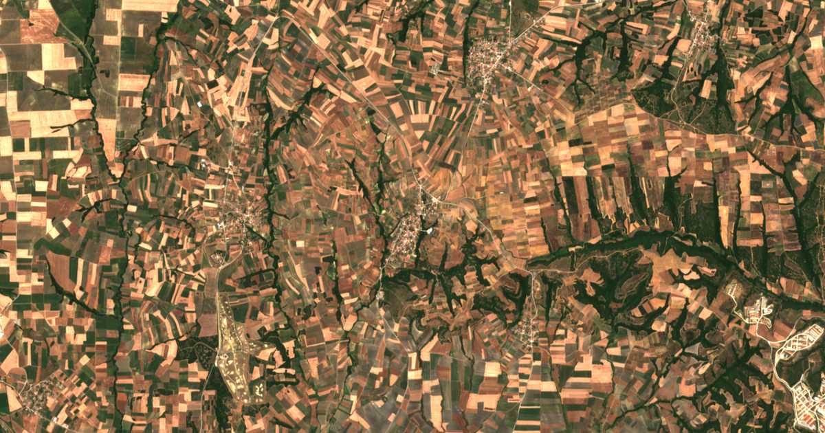 Carte satellite de Pimenikó