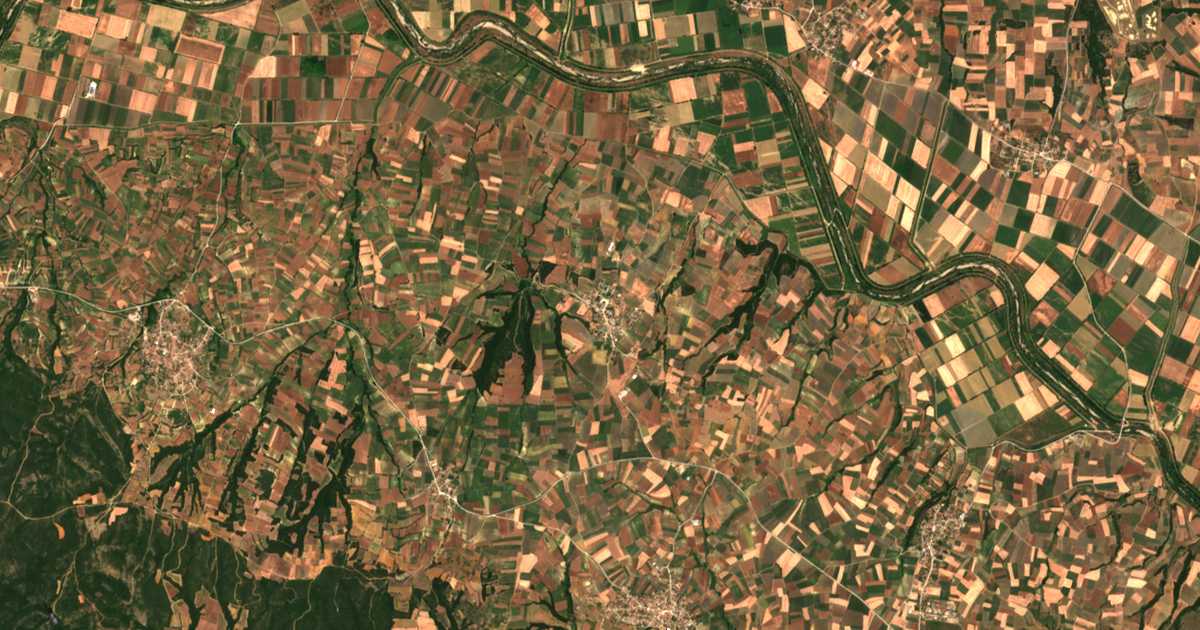 Carte satellite de Sávra