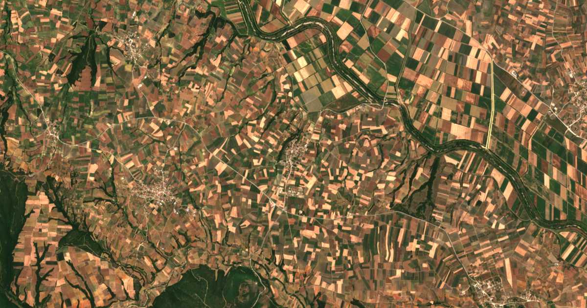 Carte satellite de Vryssiká