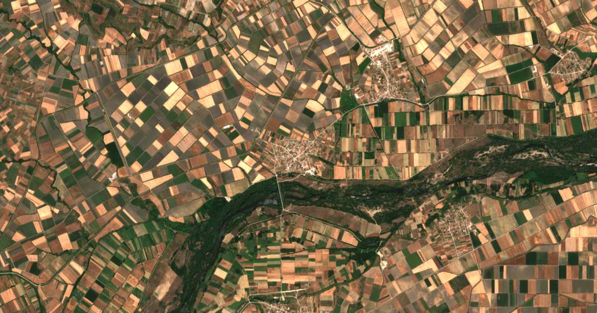 Carte satellite de Elaía