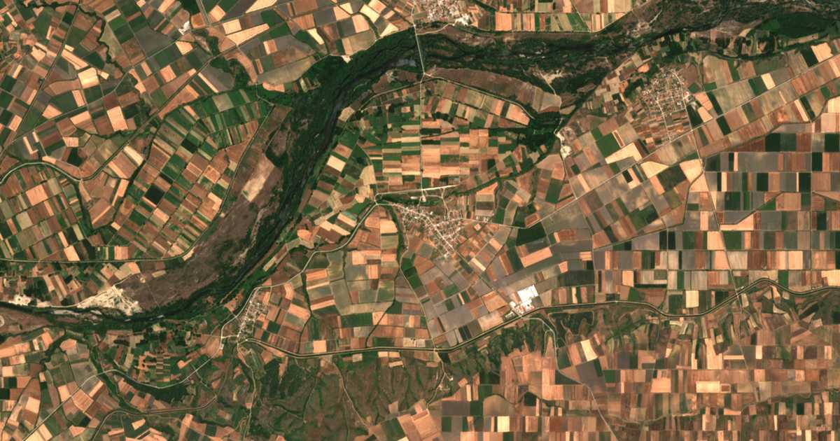 Carte satellite de Fylákio