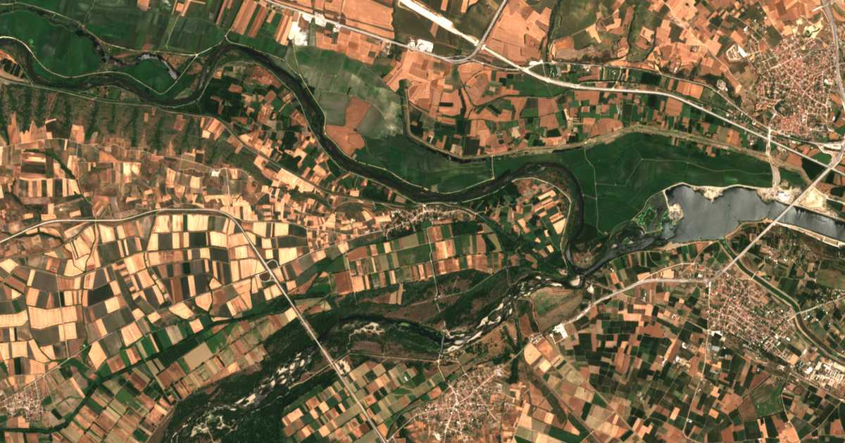 Carte satellite de Marásia