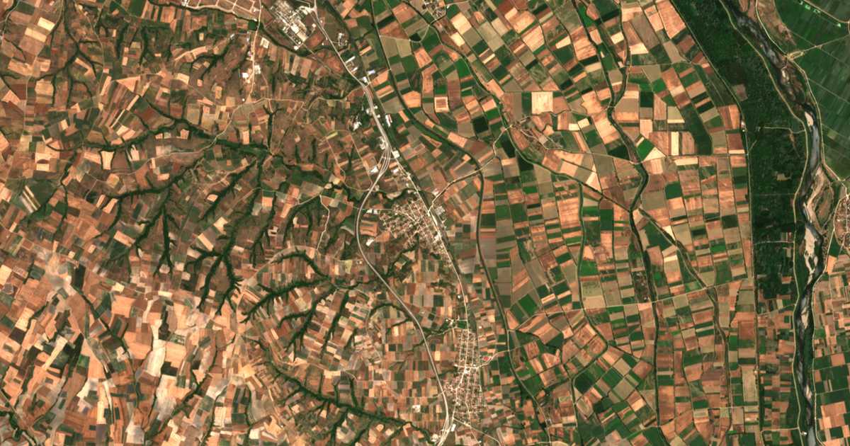 Carte satellite de Néo Chimónio