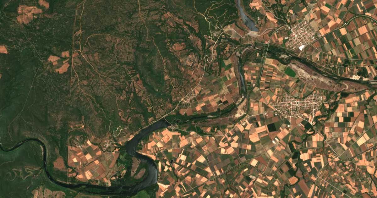 Carte satellite de Therapió