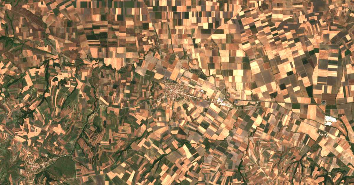 Carte satellite de Váltos