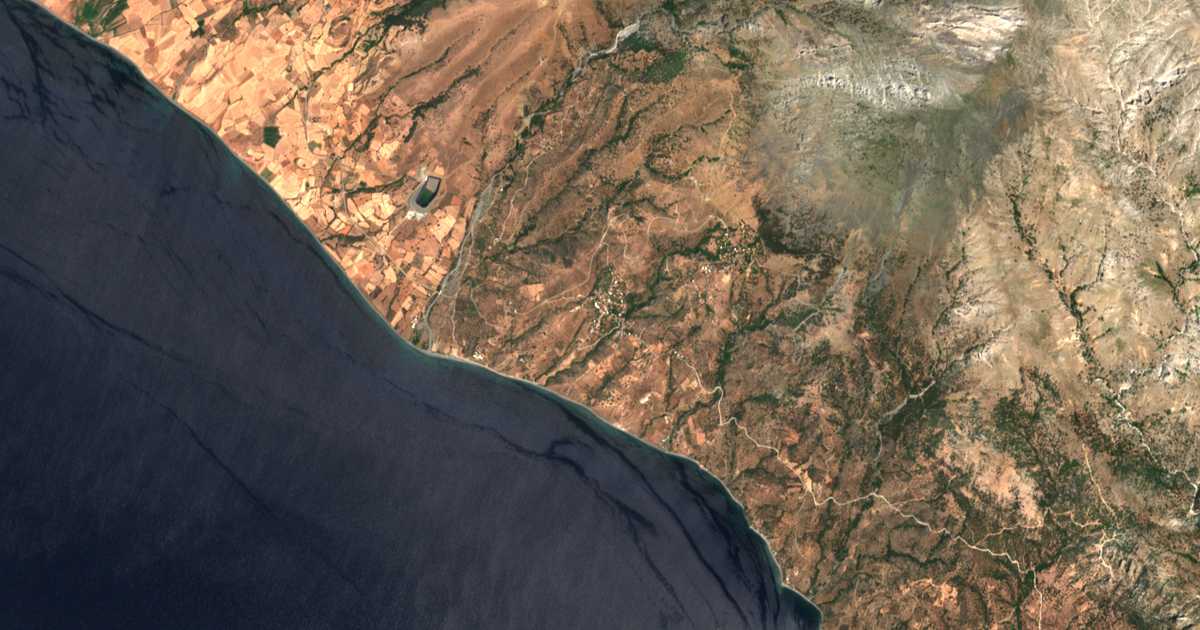 Carte satellite de Lákkoma