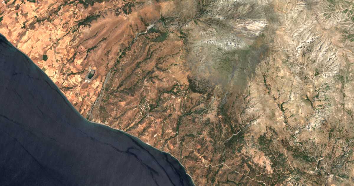 Carte satellite de Profítis Ilías