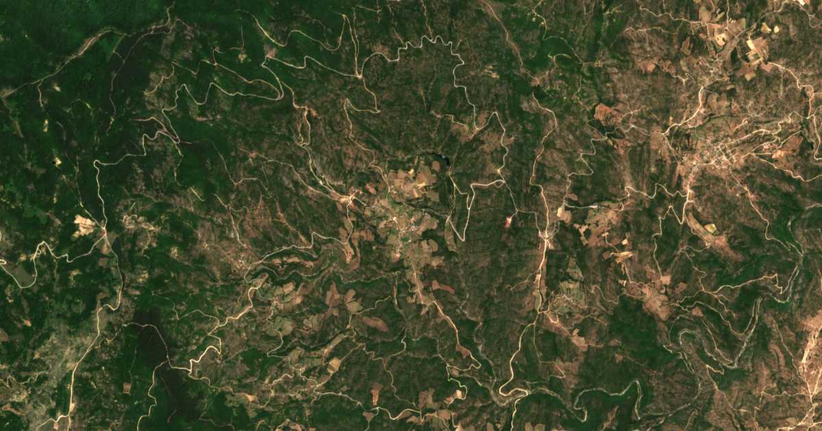 Carte satellite de Gonikó