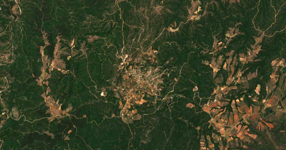 Carte satellite de Sidiró
