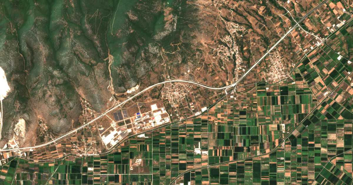 Carte satellite de Petropigí
