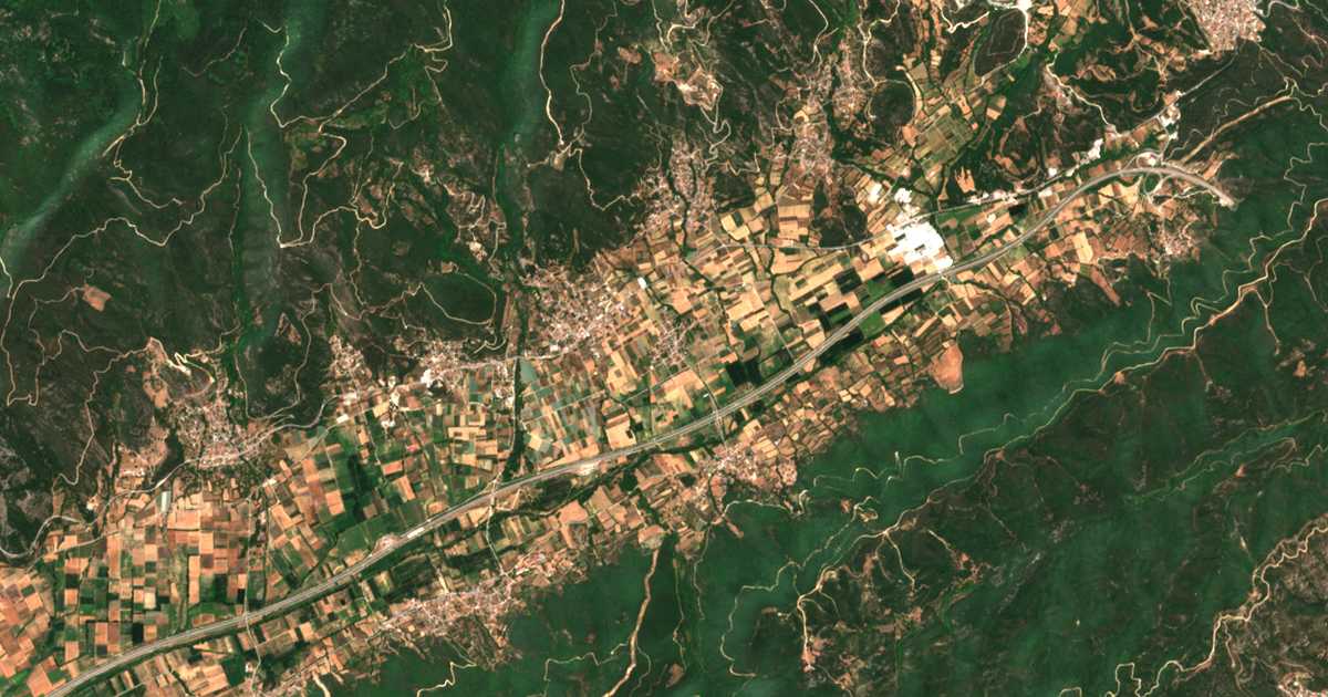 Carte satellite de Mesiá