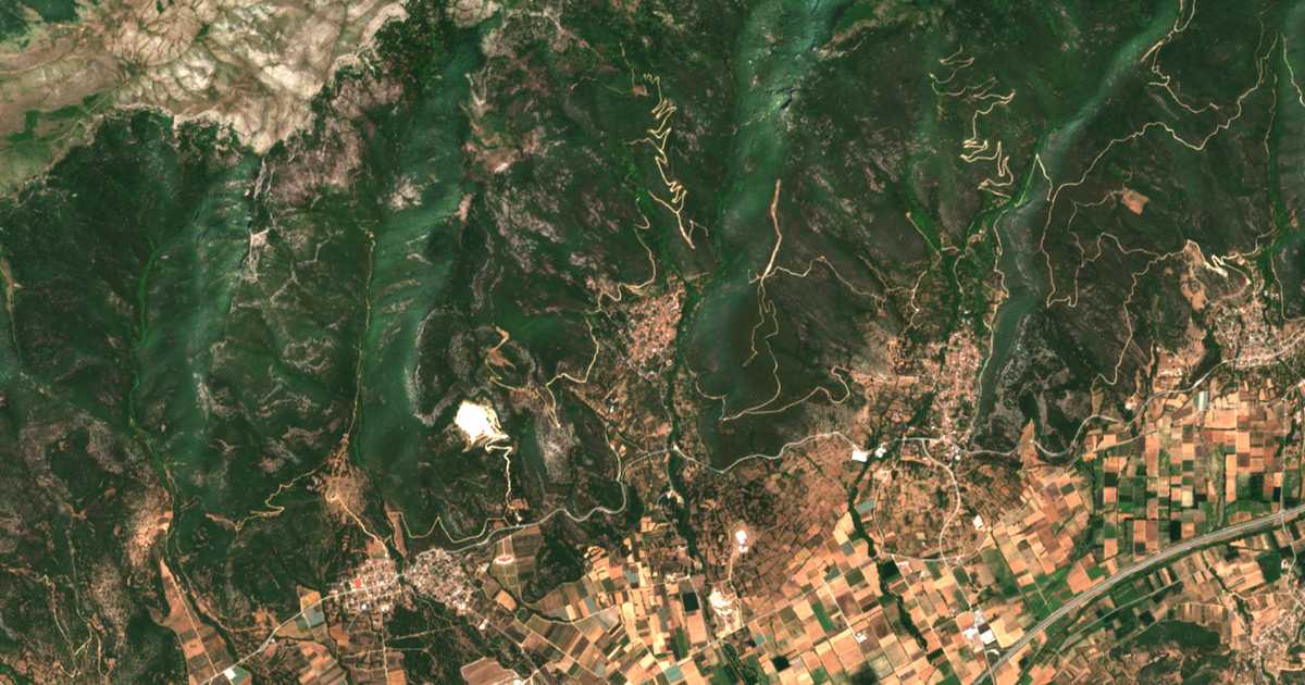 Carte satellite de Mesorópi