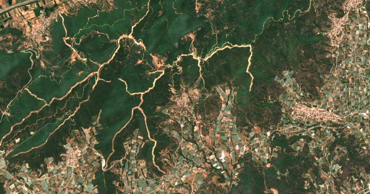 Carte satellite de Myrtófyton