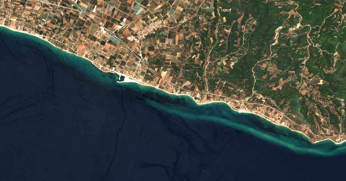 Carte satellite de Vrýsi