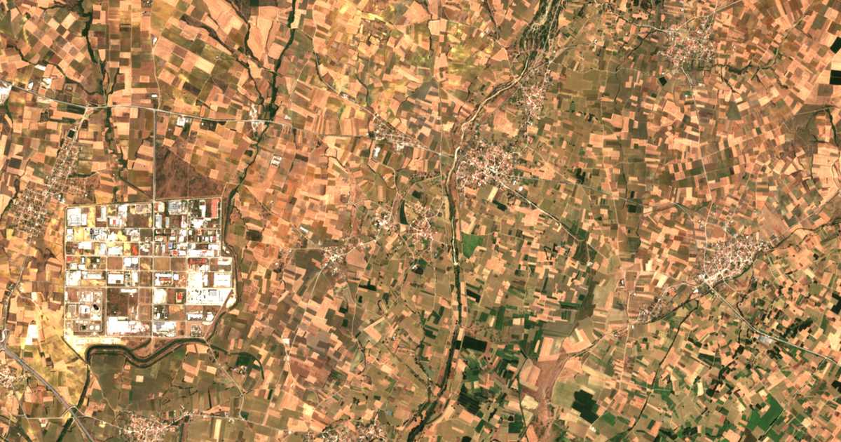 Carte satellite de Archondiká