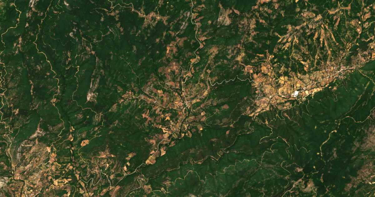 Carte satellite de Draniá