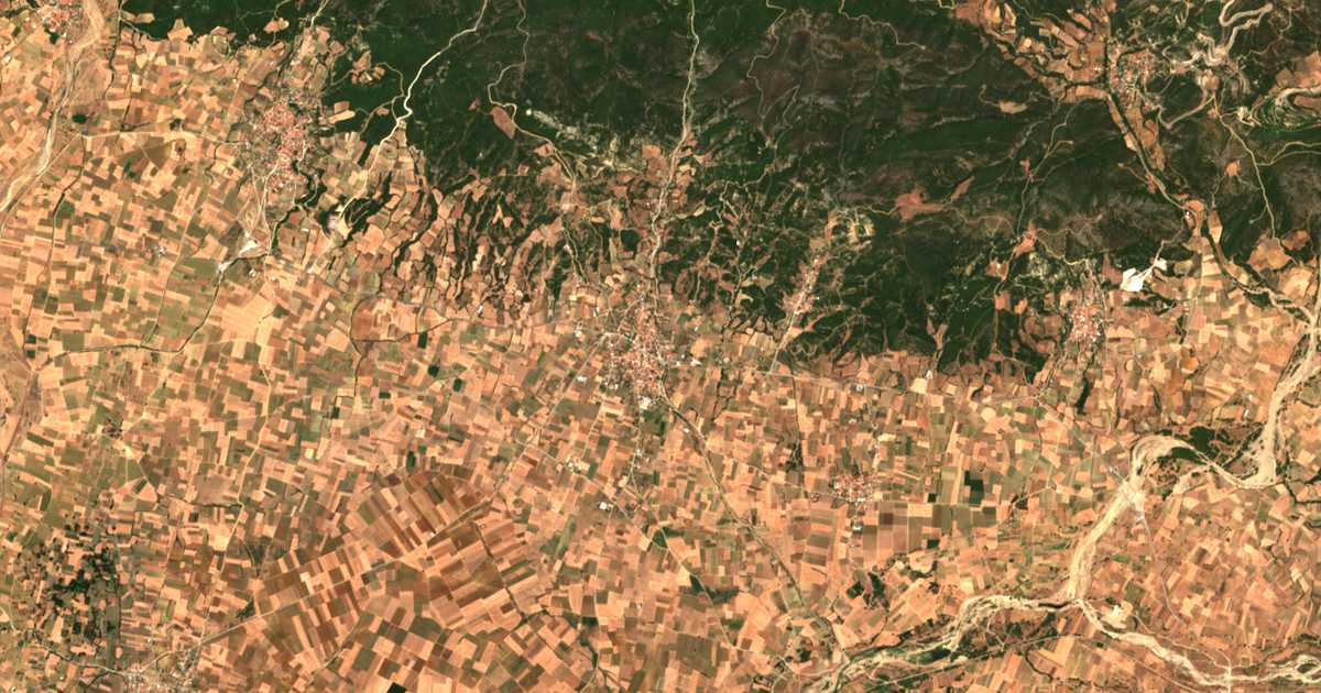Carte satellite de Fillýra