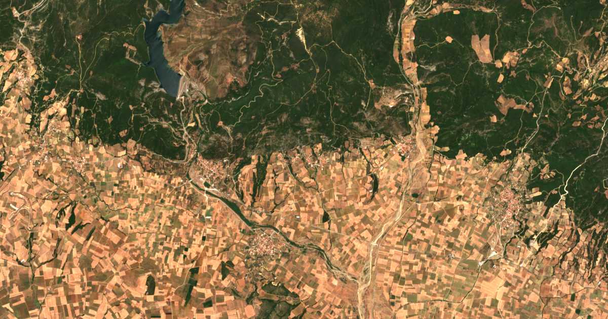 Carte satellite de Omirikó