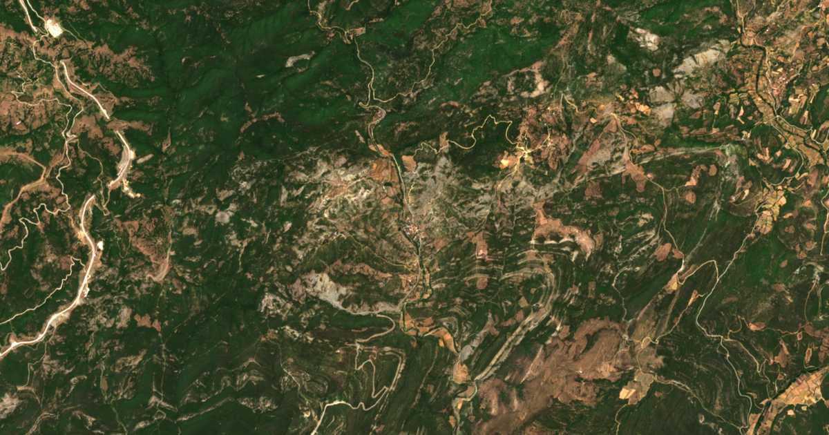 Carte satellite de Patermá