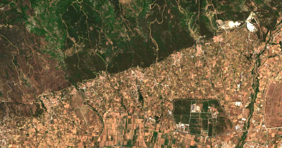 Carte satellite de Asómati