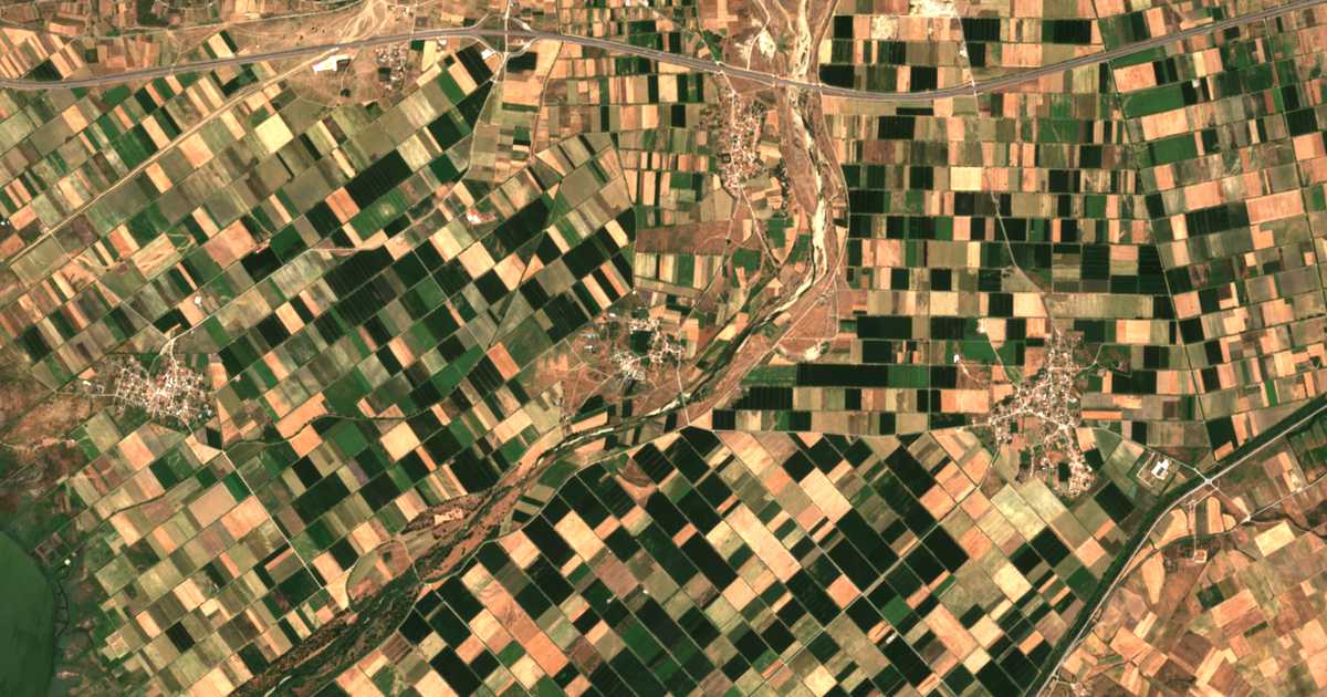 Carte satellite de Mossaïkó