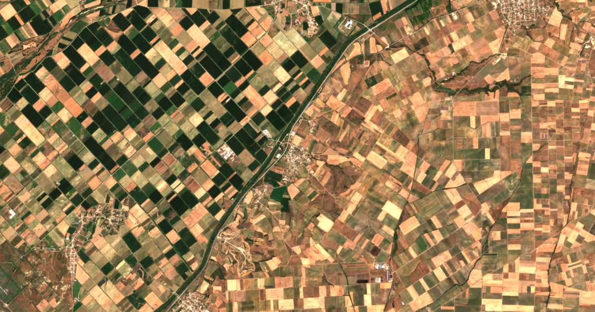 Carte satellite de Palládio