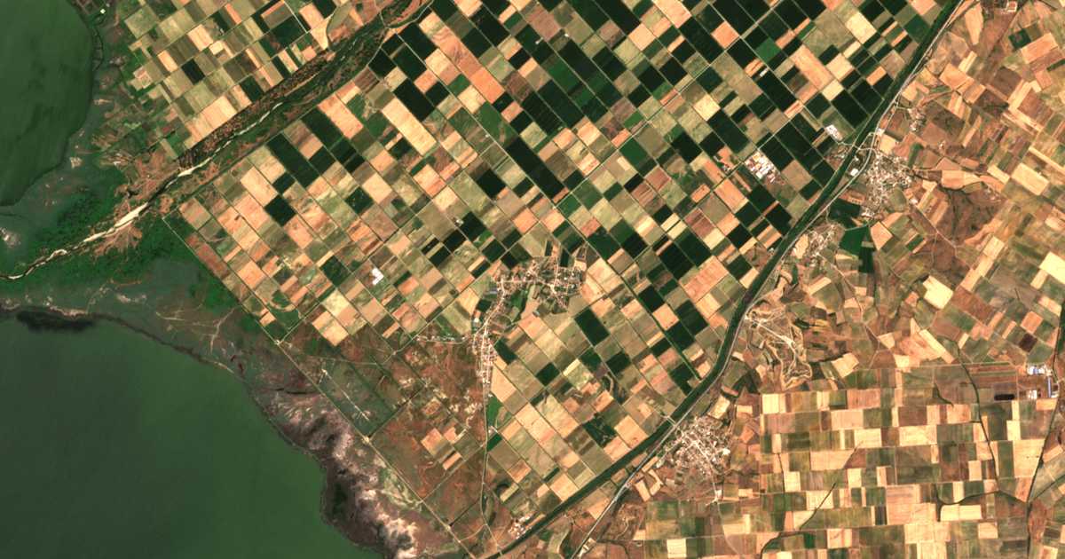 Carte satellite de Sálpi