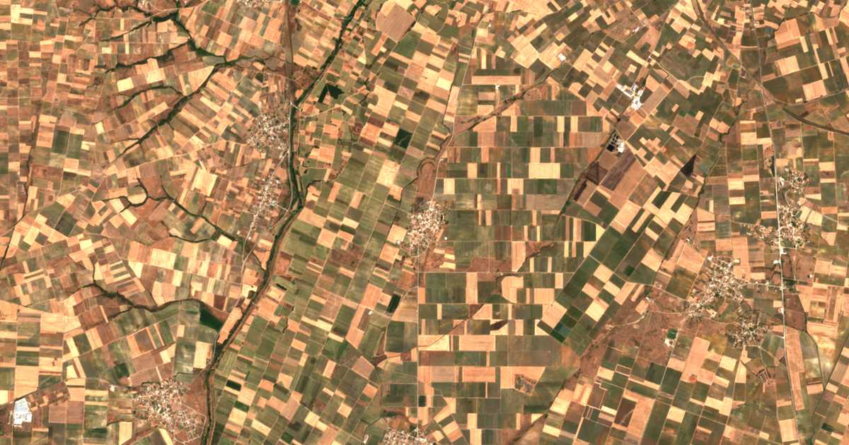 Carte satellite de Kalamókastron