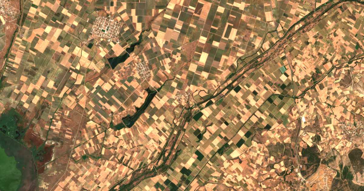Carte satellite de Mavrommátion