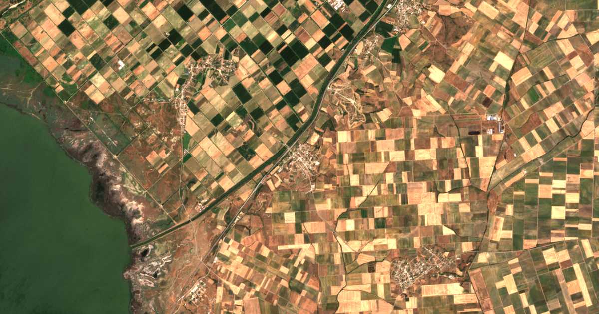 Carte satellite de Néa Kallísti