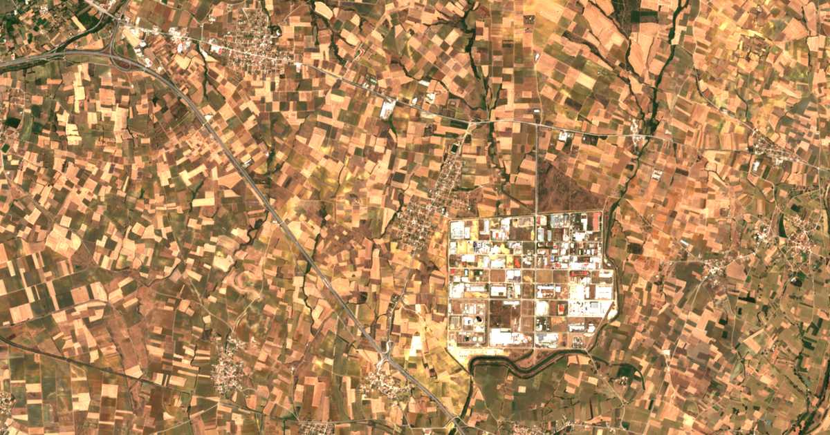 Carte satellite de Thrylórion
