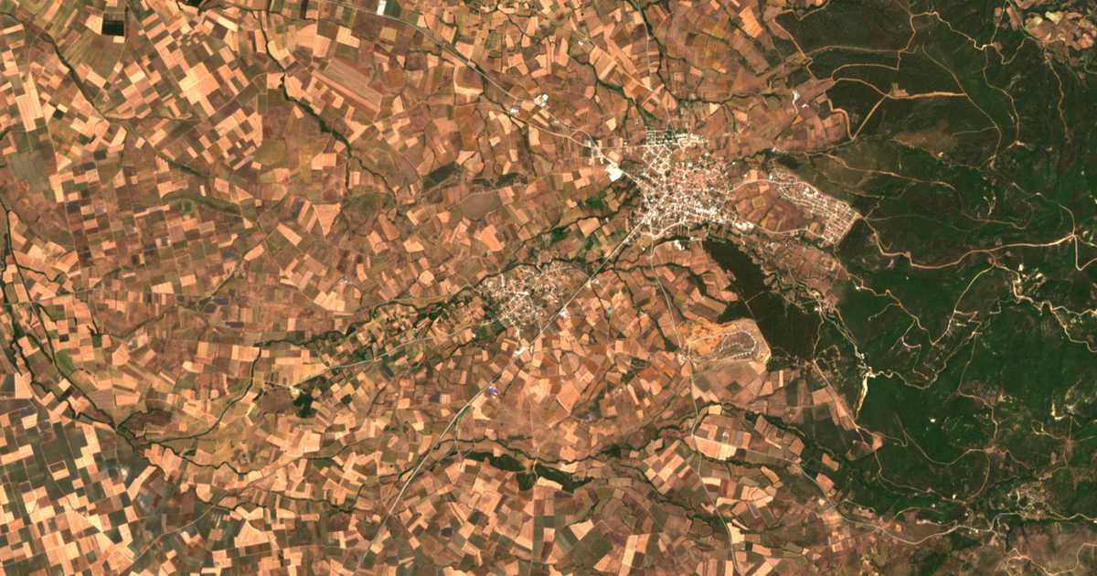 Carte satellite de Arsákeion
