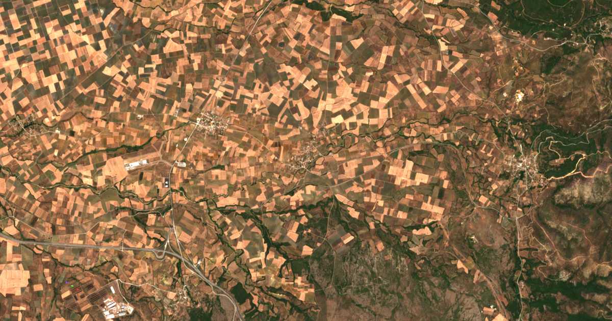 Carte satellite de Chamilón
