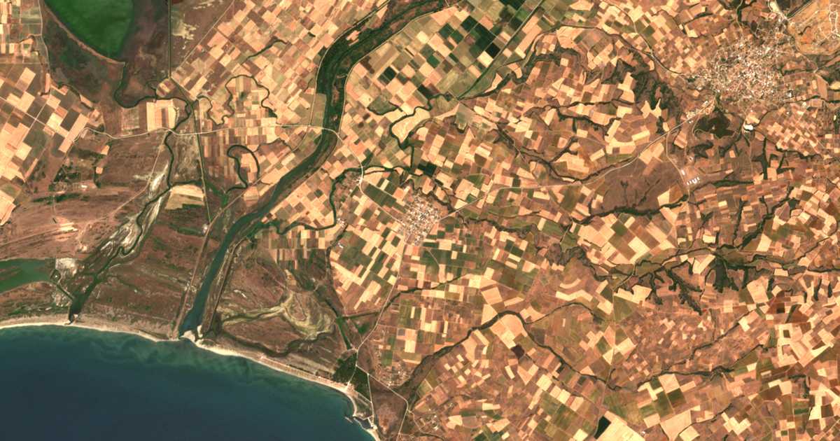 Carte satellite de Ímeros