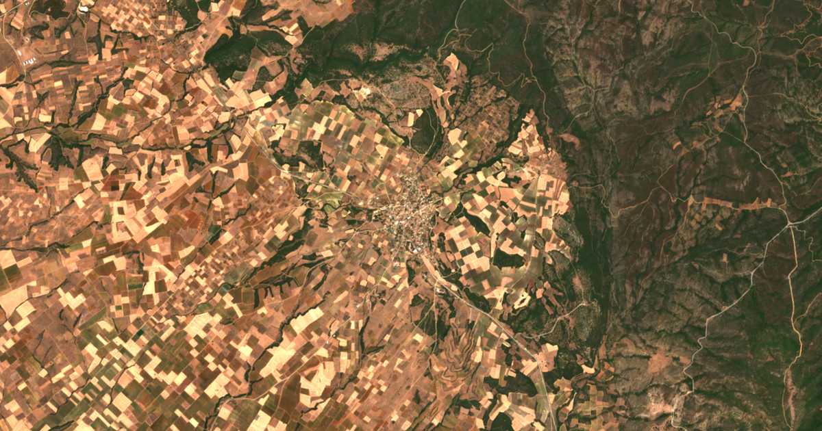 Carte satellite de Proskynitaí