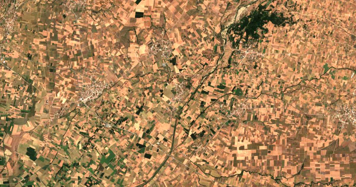 Carte satellite de Protáton