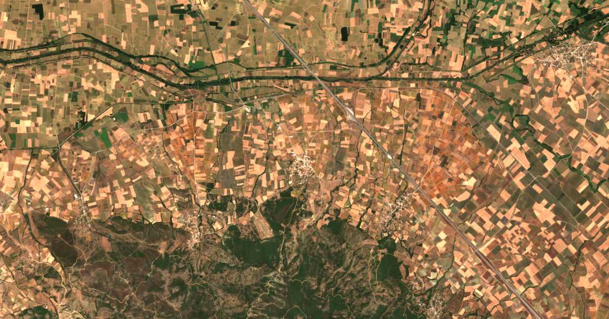 Carte satellite de Vénna