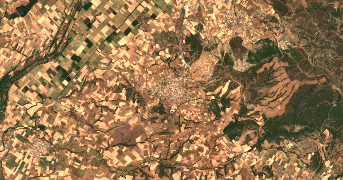 Carte satellite de Xylaganí