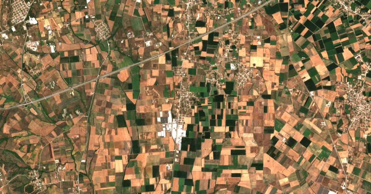 Carte satellite de Magikón
