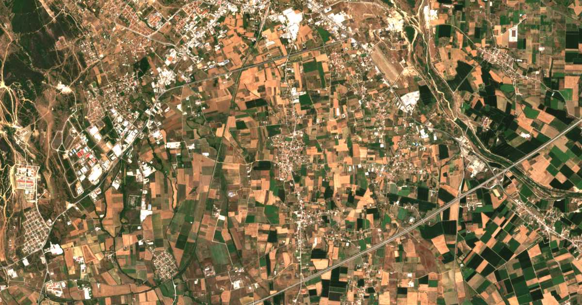 Carte satellite de Peteinós