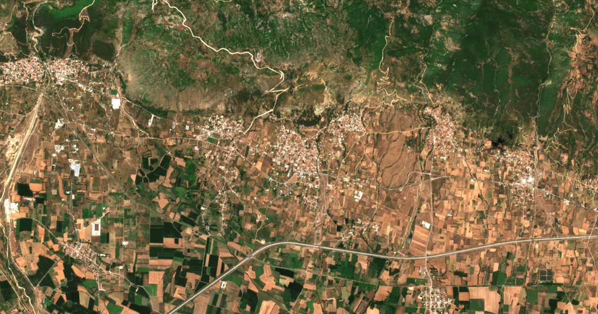 Carte satellite de Sélero
