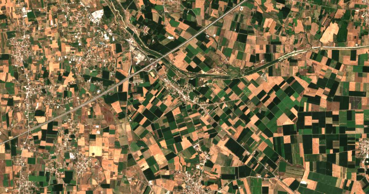 Carte satellite de Vafaíika