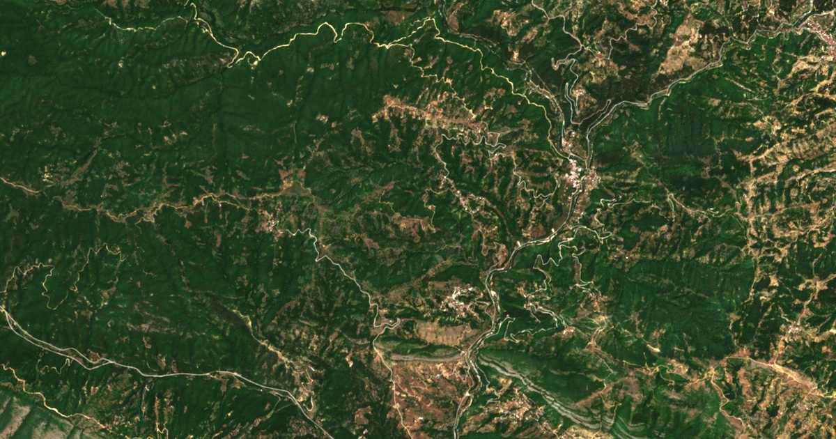 Carte satellite de Prosílion